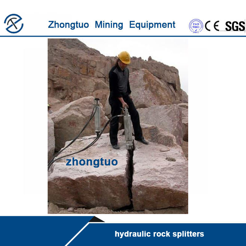 Silent Demolition Hydraulic Rock and Concrete Splitters Silent Demolition Hydraulic Rock and Concrete Splitters