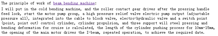 beam bending machine-0f