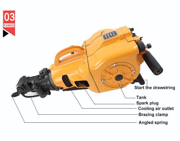Internal Combustion Rock drill