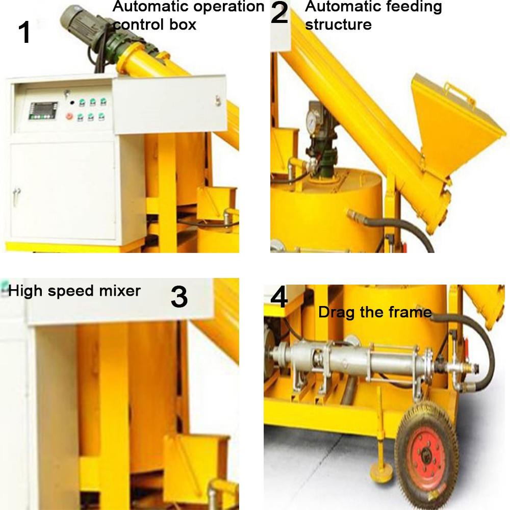 Bridge grouting equipment