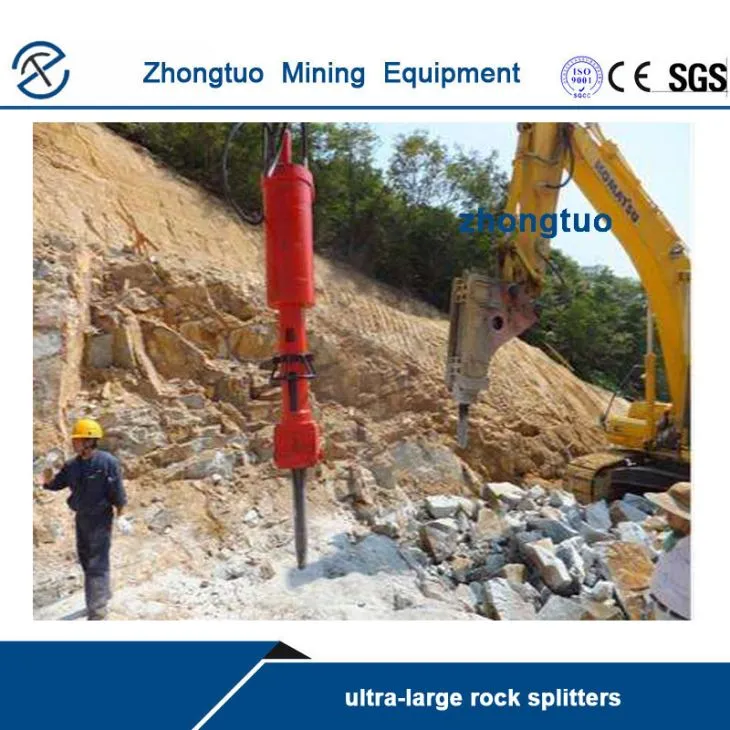 ultra-large rock splitters