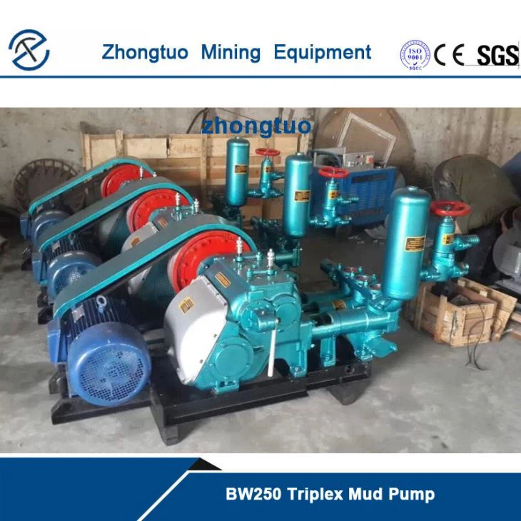 BW-250 Horizontal Triplex Piston Mud Pump