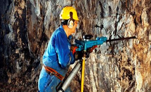 Hand Held Rock Drill For Splitting, Blast And Grouting