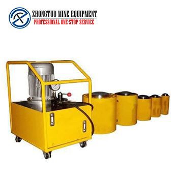 Hydraulic Jack With Manual Lock Nut Cylinder