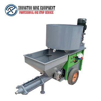 Screw Type Cement Mortar Concrete Machine