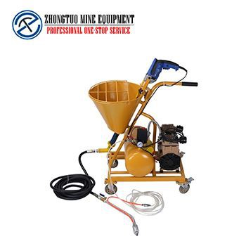 Portable Cement Spraying Machine With Air Compressor